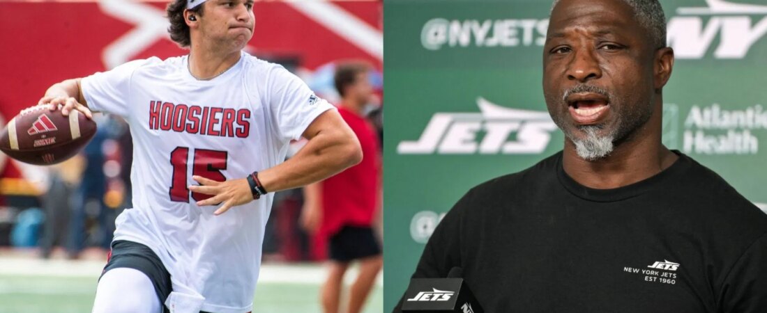 “Algo sobre o qual eu e Moug falaremos”: Aaron Glenn revela a posição dos Jets ao contratar Brendan Sorsby enquanto Texas Tech QB entra no draft suplementar