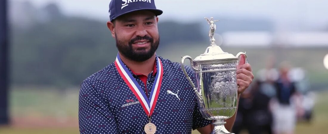 US Open: JJ Spaun e Scottie Scheffler emparelhados nas duas primeiras rodadas